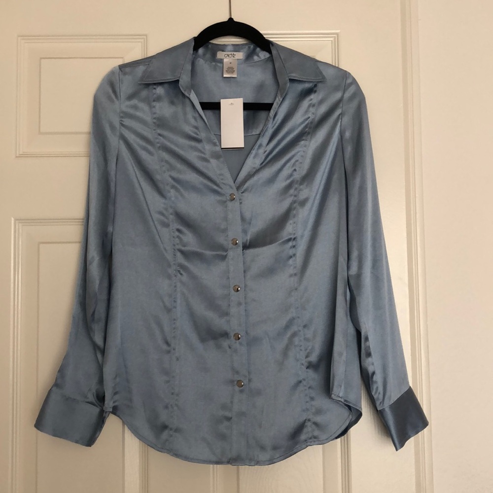 Classy silky blouse